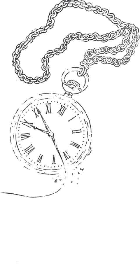 Pocket watch illustration